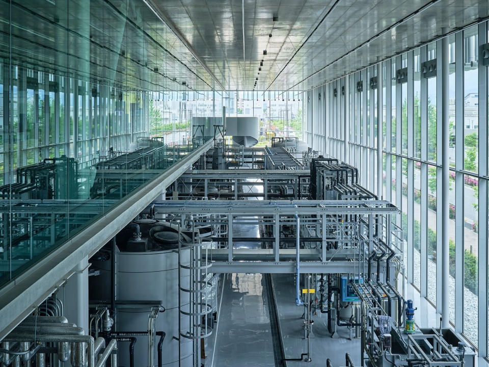 Kurita Innovation Hub Technology Innovation Center TIC Technical Education Center TEC by Nikken Sekkei Ltd