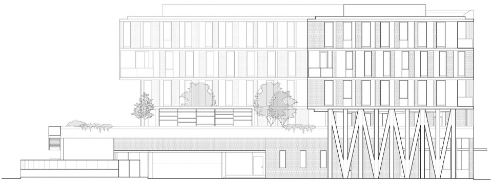 arrive austin hotel by baldridge architects