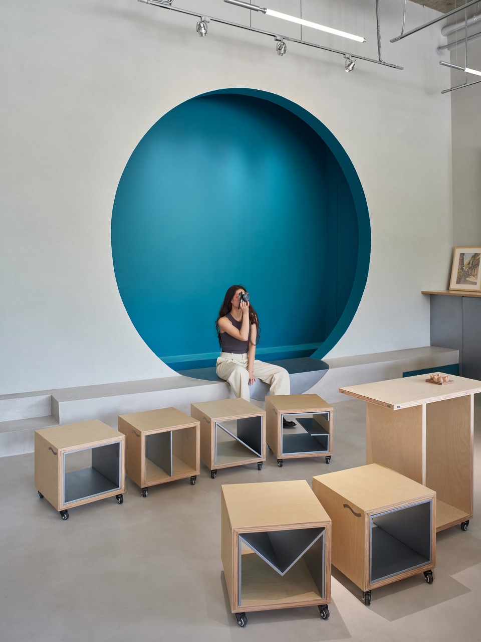 an architects cafe in hangzhou by lm qingmo architecture