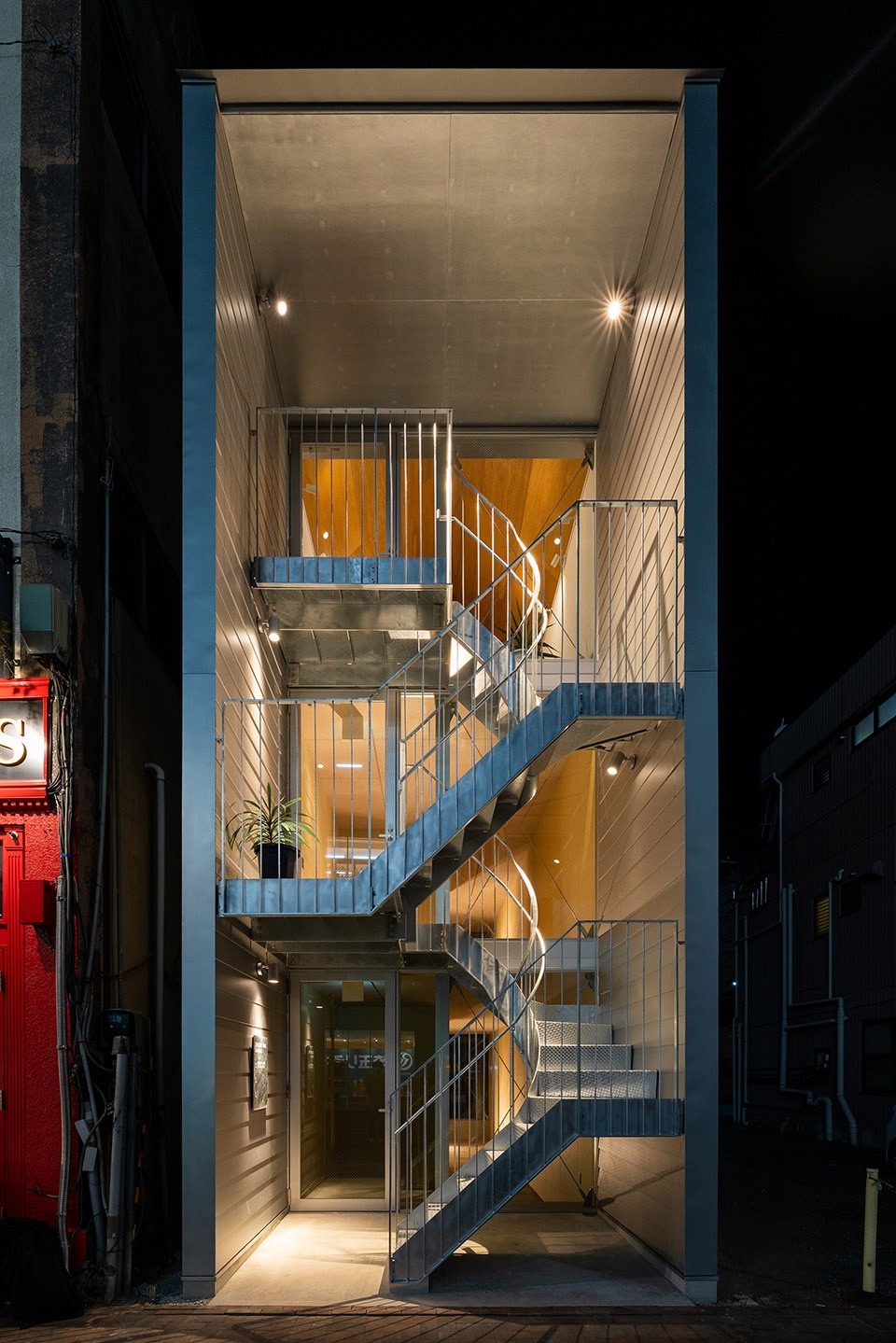 Pencil Building in Kumagaya by Sigma Construction Co Ltd Ono Architect Office
