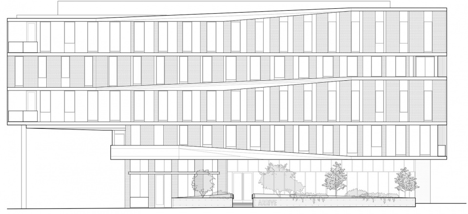 arrive austin hotel by baldridge architects
