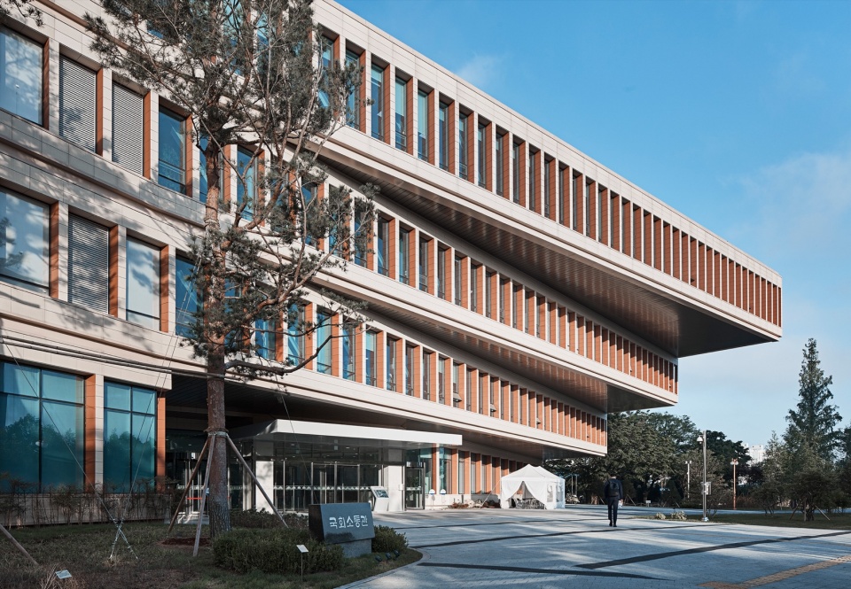national assembly communication building by haeahn architecture h architecture