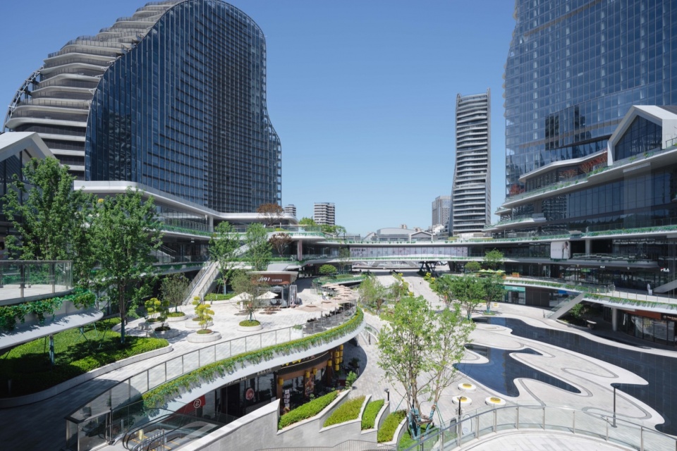 lishui yintai city by belt collins