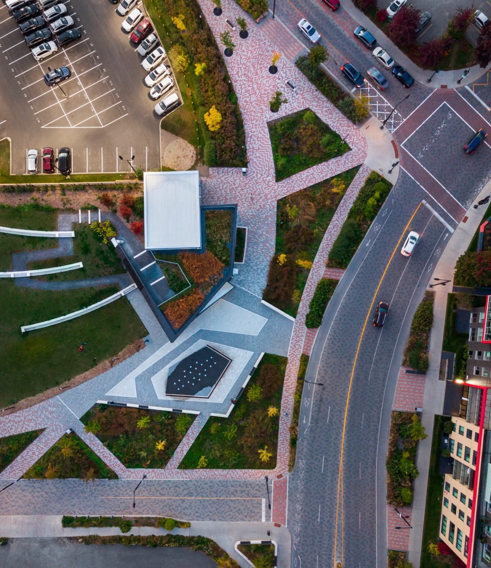 the saidye bronfman park pavilion by cardin julien