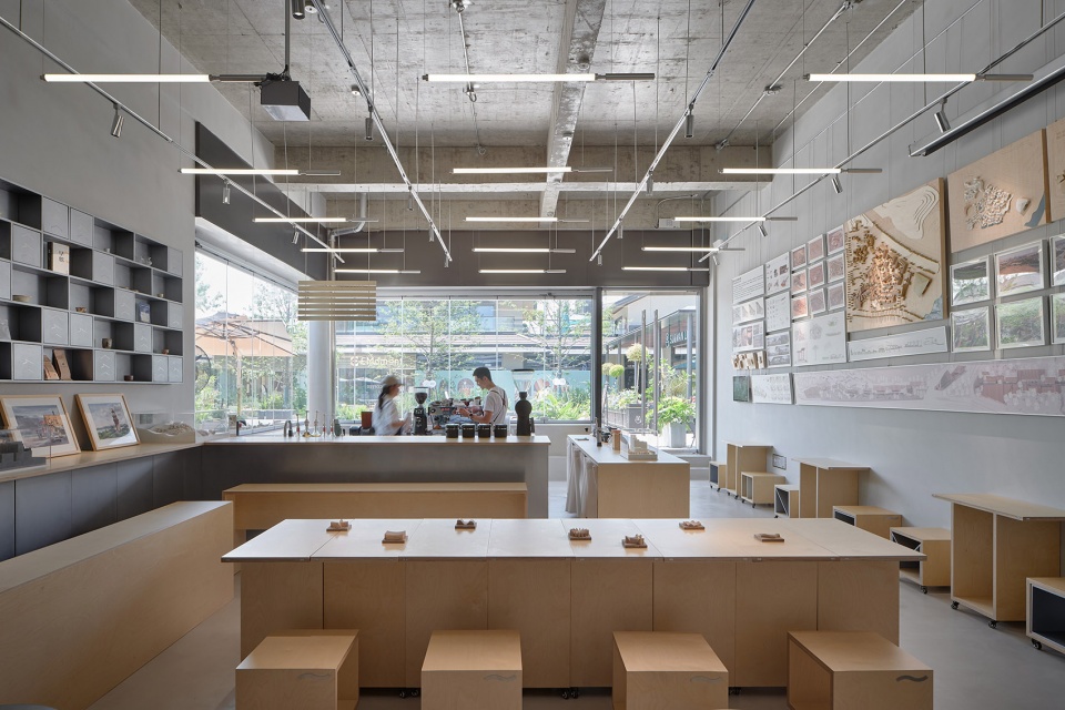 an architects cafe in hangzhou by lm qingmo architecture