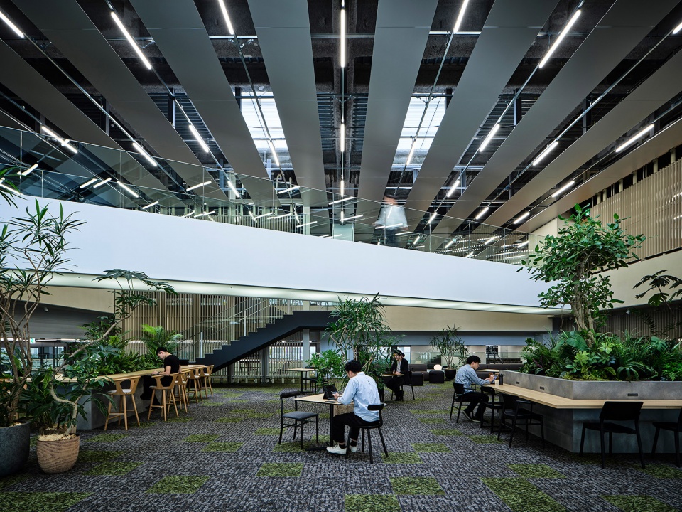Kurita Innovation Hub Technology Innovation Center TIC Technical Education Center TEC by Nikken Sekkei Ltd