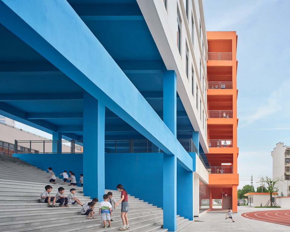 New School in the County China by L M Design Lab