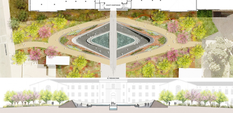 2022 asla general design award of honor the january 8th memorial and the el presidio park vision plan chee salette tina chee landscape st...