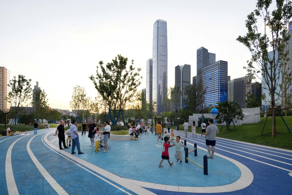 Midea Under Light Sports Park China by DAP Design Co Ltd