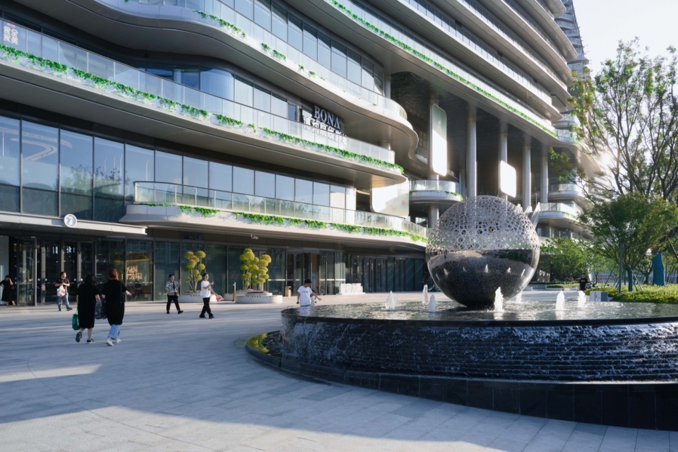 lishui yintai city by belt collins