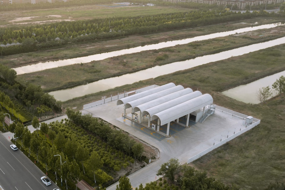 hello gas pavilion by situate architecture