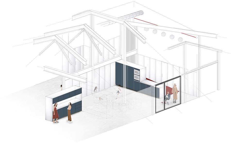 Forkstone Espai Serrahima Barcelona by LoCa Studio