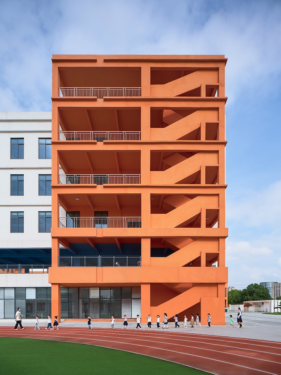 New School in the County China by L M Design Lab