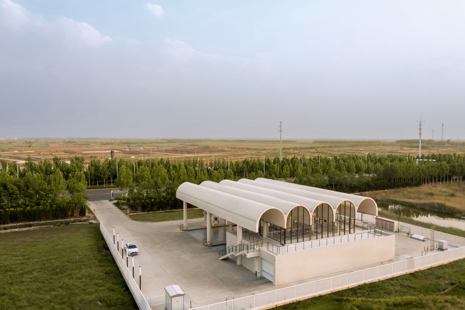 hello gas pavilion by situate architecture