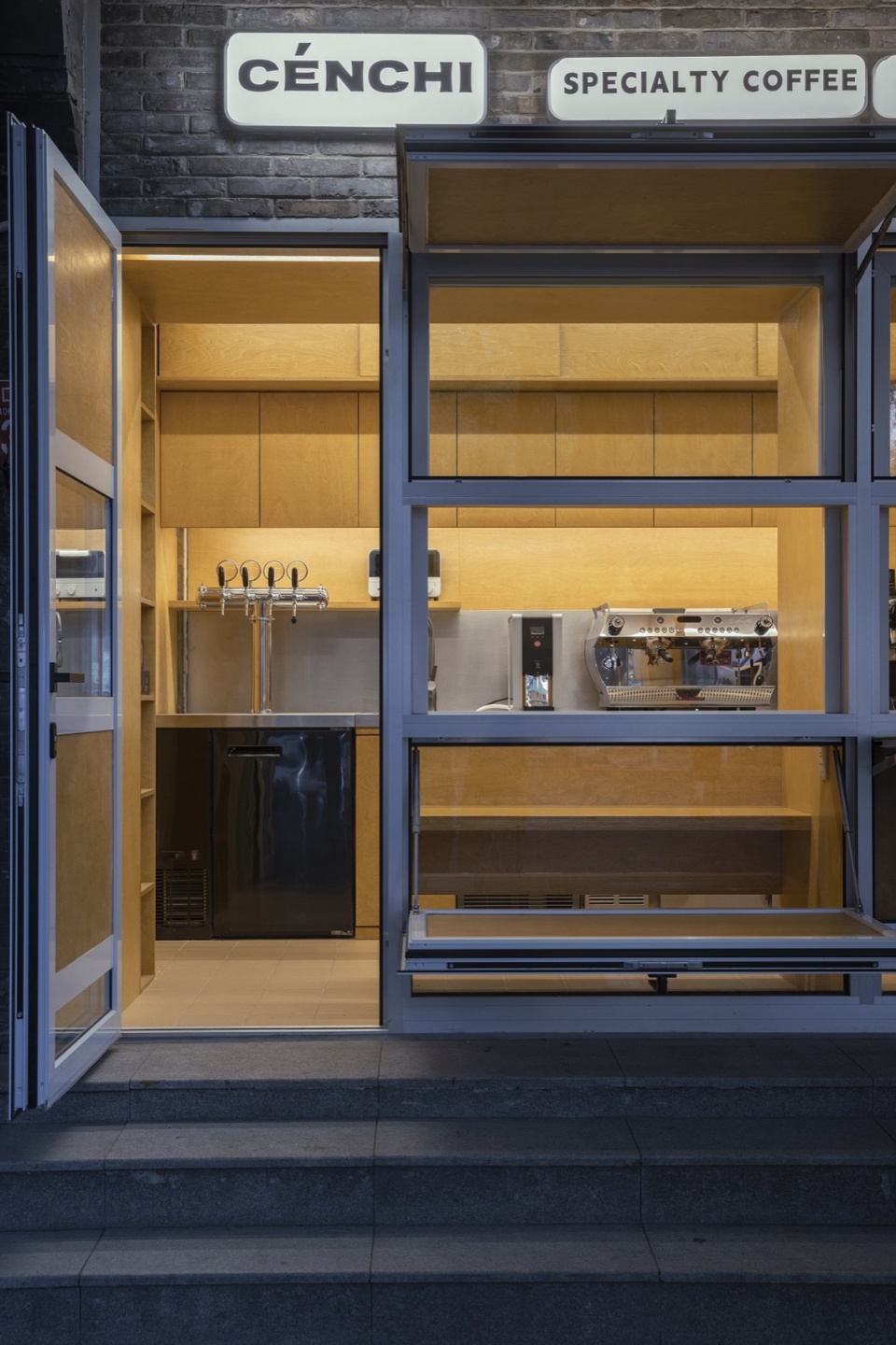 cenchi coffee jiaodaokou shop by spacestation
