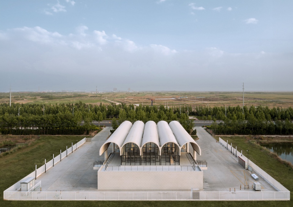 hello gas pavilion by situate architecture