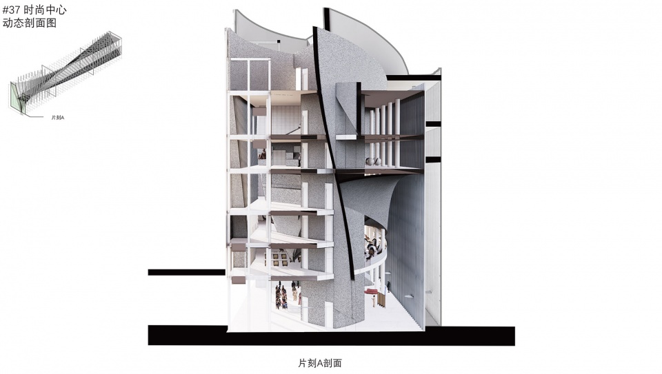 omc fashion center by atelier alter architects