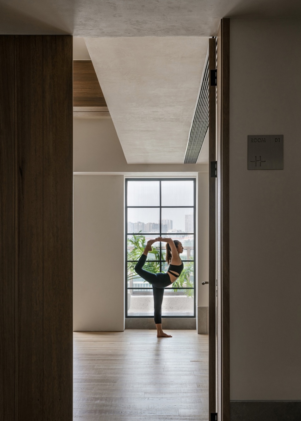 hello white yoga by geemo design