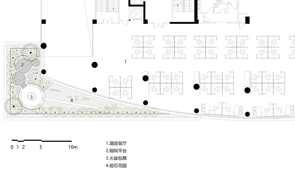 Landscape Design of Chongqing Weilan Linkong Holiday Inn China by Xiangjie Design Agency