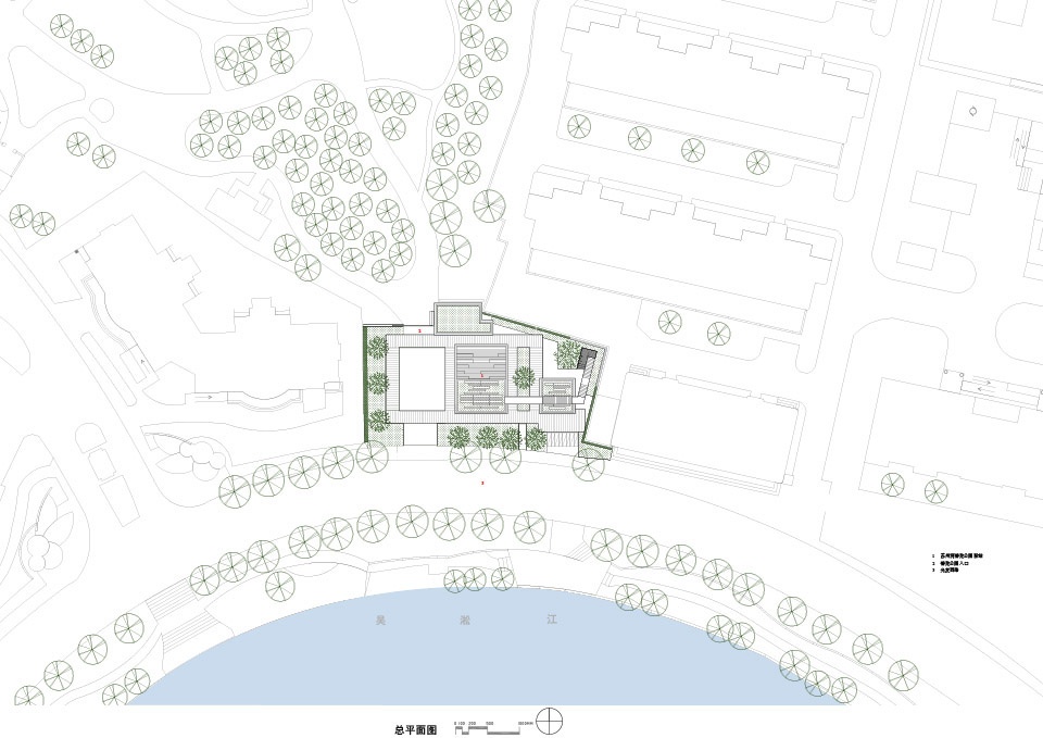 Service Station in Front of Putuo Park Suzhou Creek Atelier Z