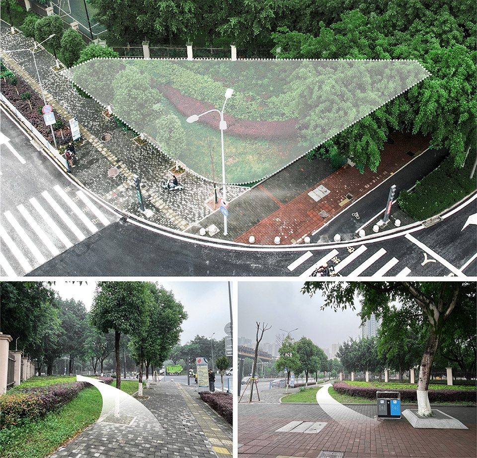 High Tech Quantum Pocket Park by 10Design