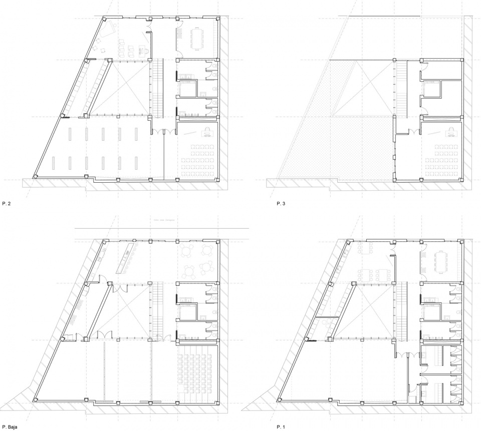 favara civic and cultural center by cor asociados arquitectos
