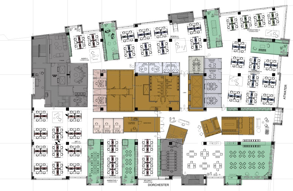 Office Design for 2K by ACDF Architecture