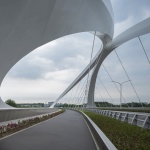 成都绛溪河西一桥 / Zaha Hadid Architects