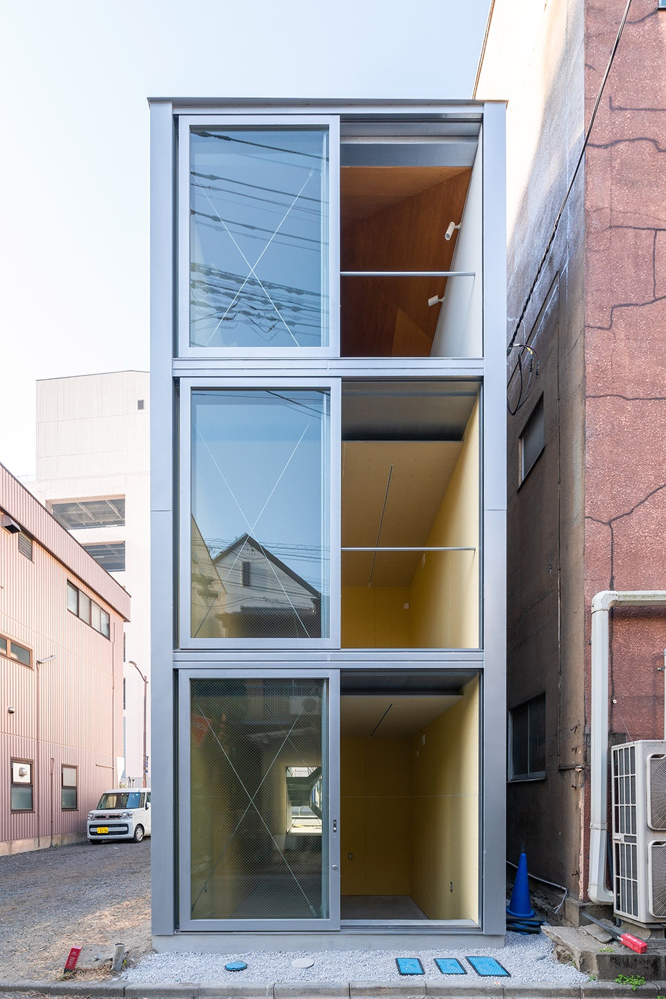 Pencil Building in Kumagaya by Sigma Construction Co Ltd Ono Architect Office