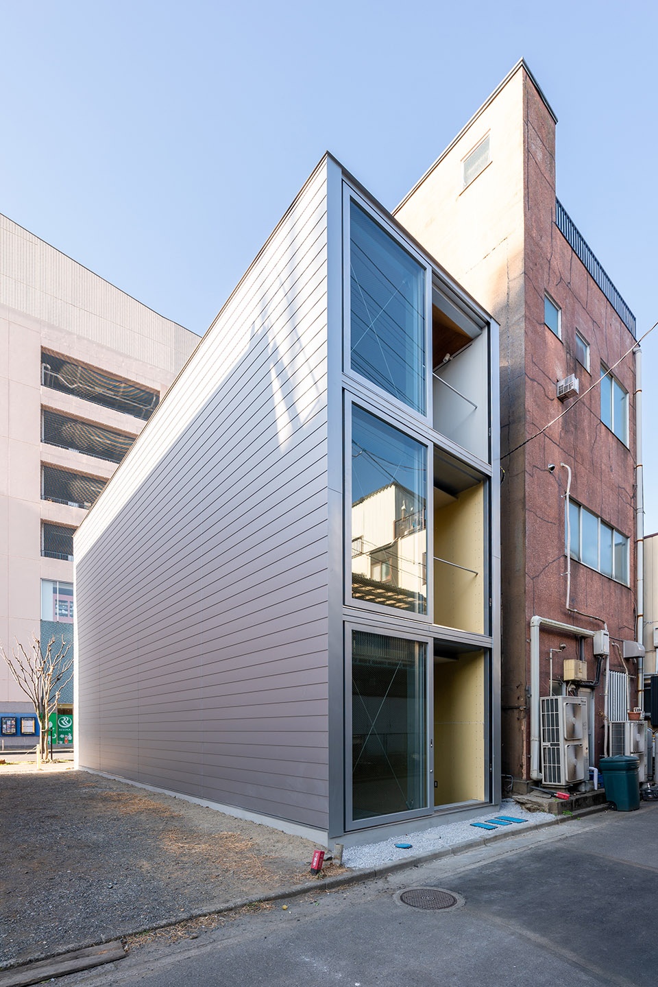 Pencil Building in Kumagaya by Sigma Construction Co Ltd Ono Architect Office