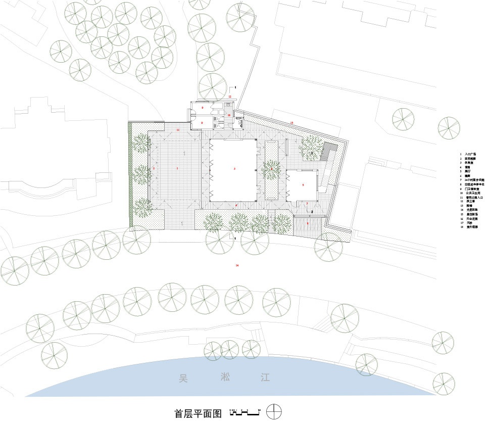 Service Station in Front of Putuo Park Suzhou Creek Atelier Z