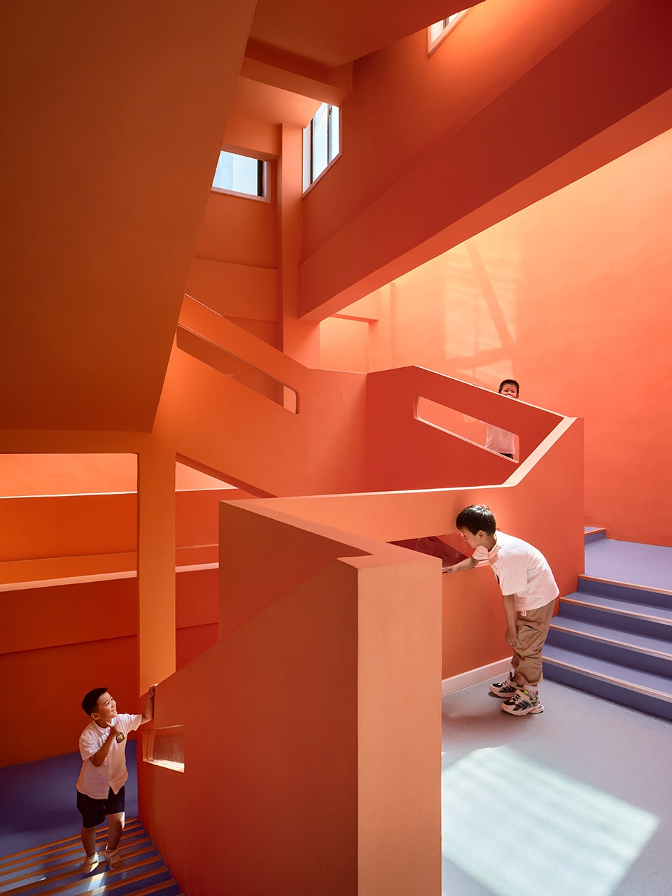 New School in the County China by L M Design Lab