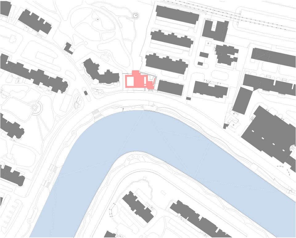 Service Station in Front of Putuo Park Suzhou Creek Atelier Z