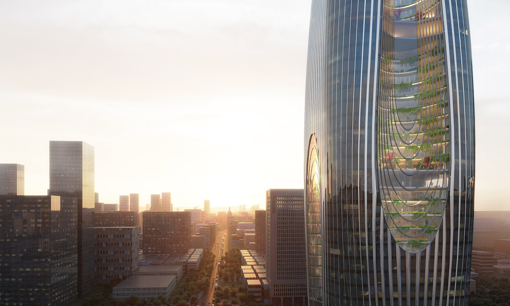 Photo inspiration: Fresh Look at Daxia Tower By Zaha Hadid Architects