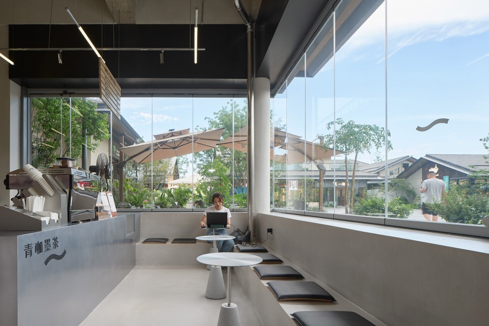 an architects cafe in hangzhou by lm qingmo architecture