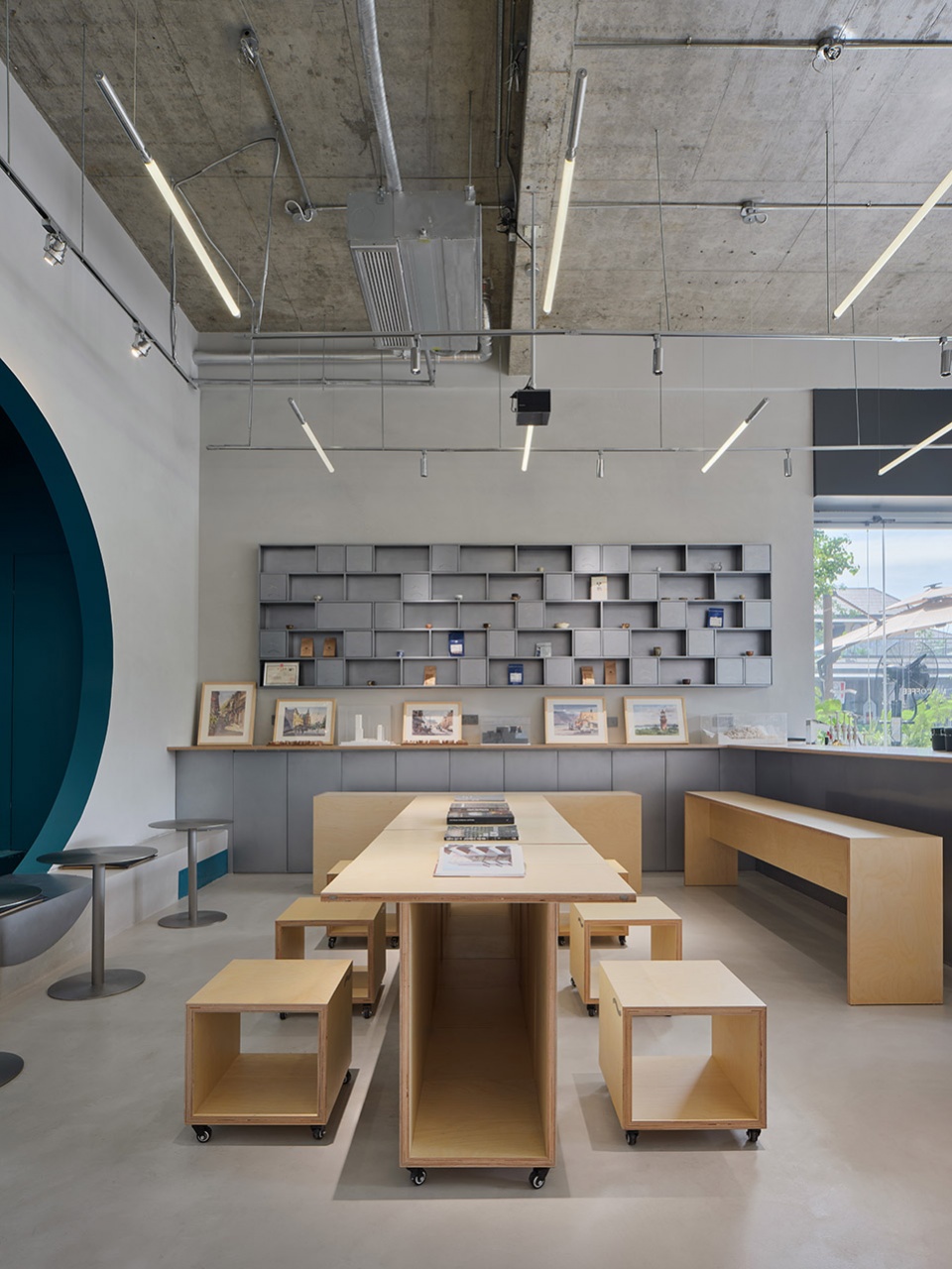 an architects cafe in hangzhou by lm qingmo architecture