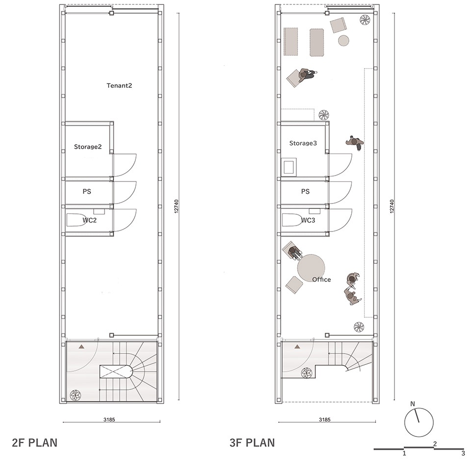 Pencil Building in Kumagaya by Sigma Construction Co Ltd Ono Architect Office