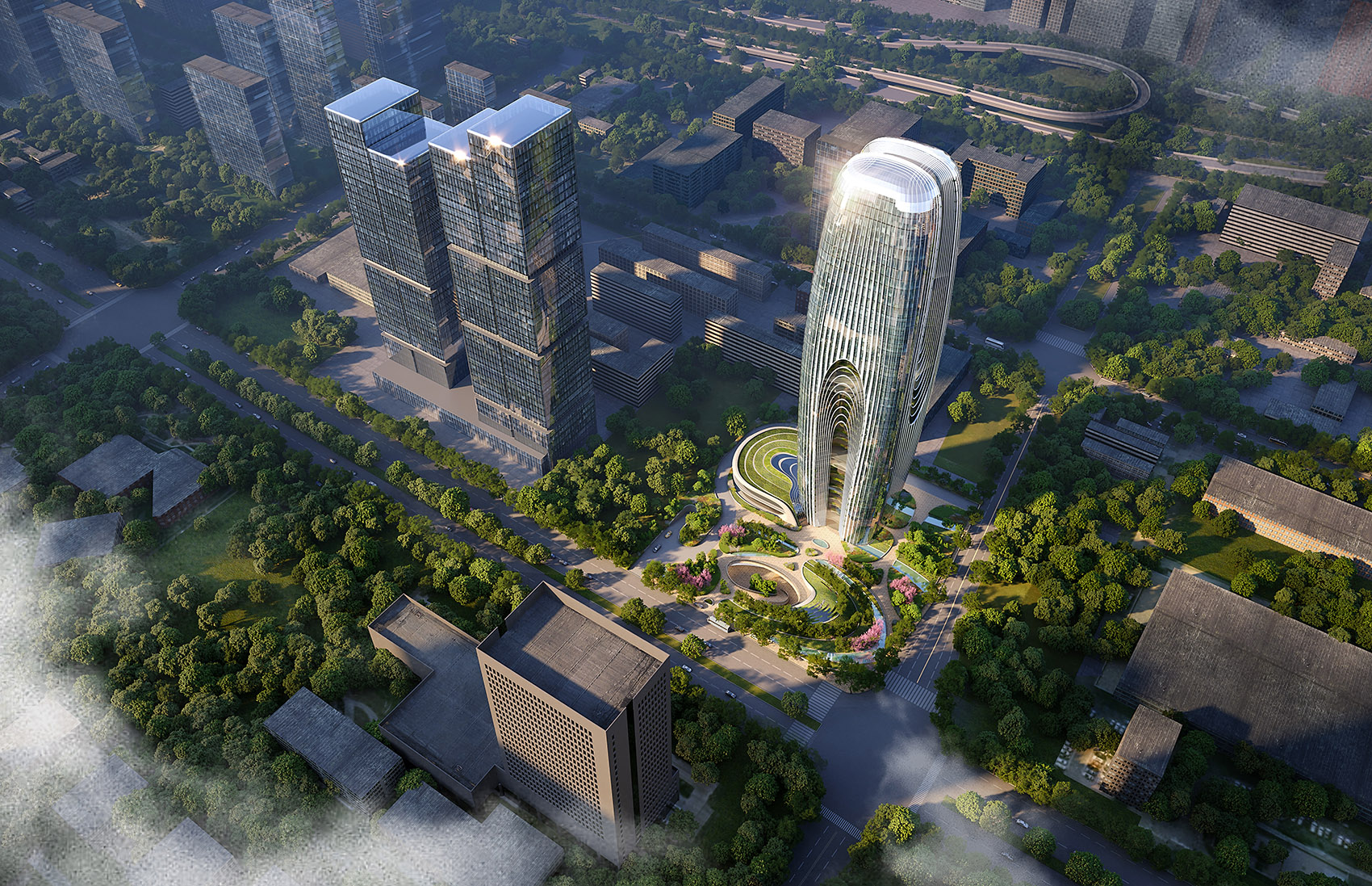 Daxia Tower By Zaha Hadid Architects