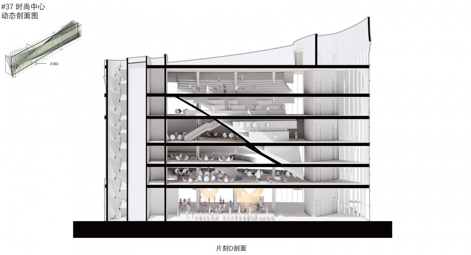 omc fashion center by atelier alter architects