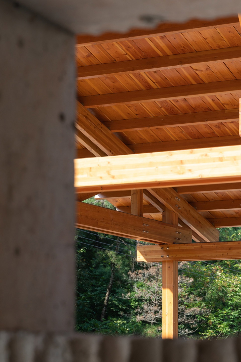 multifunctional service center of liuba mountain scenic area by shulin architectural design