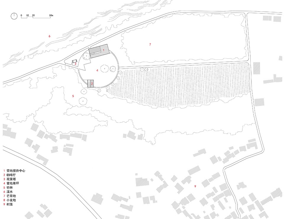 Micro Settlement Campsite in Xinan Village China by Collectivework