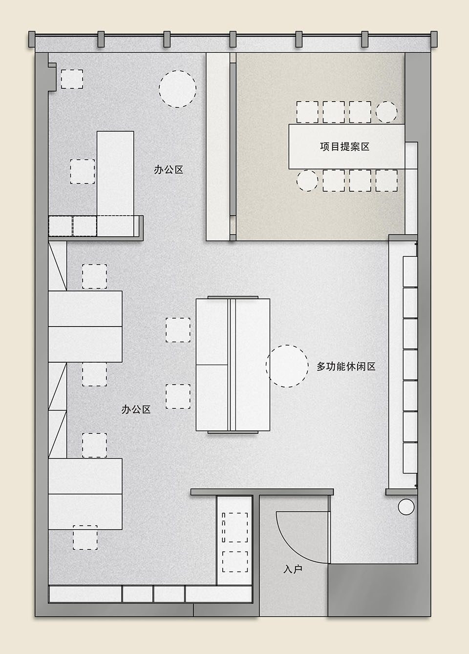 office space of liso space design firm