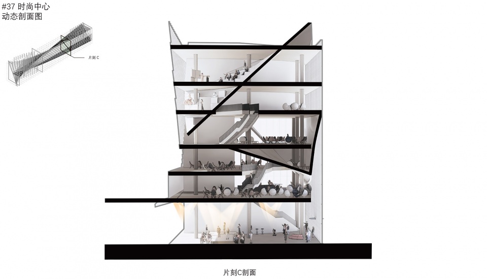omc fashion center by atelier alter architects