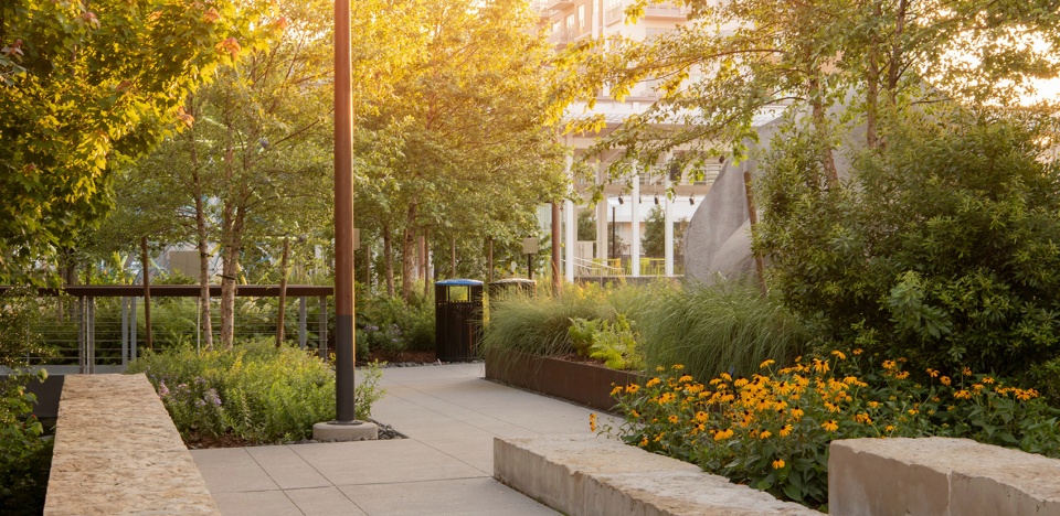 2022 asla urban design award of honor midtown park design workshop inc