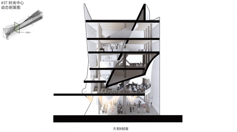 omc fashion center by atelier alter architects