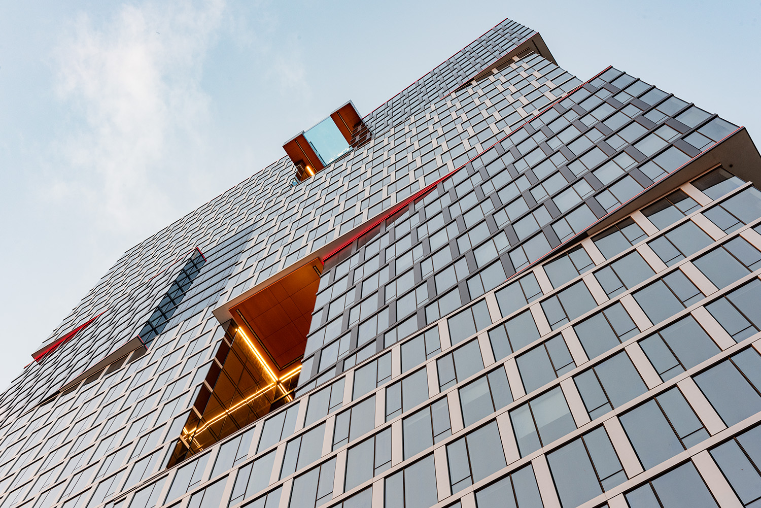 Alcove residential tower in Nashville by Goettsch Partners 谷德设计网