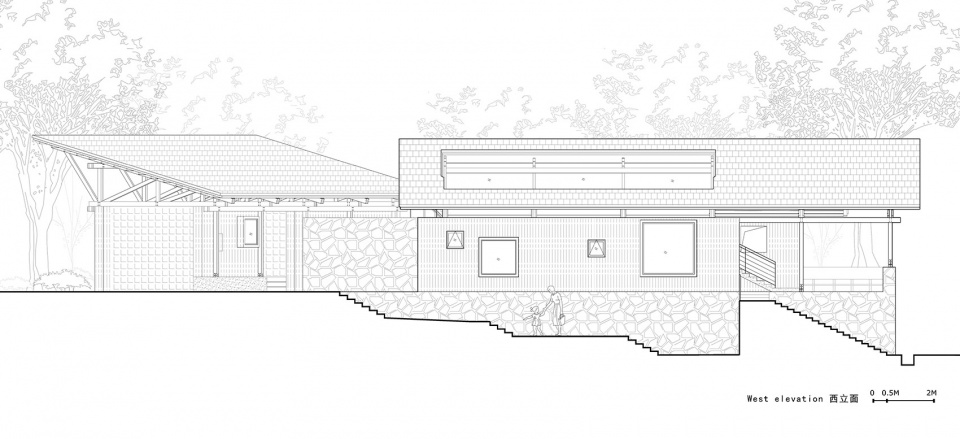 multifunctional service center of liuba mountain scenic area by shulin architectural design