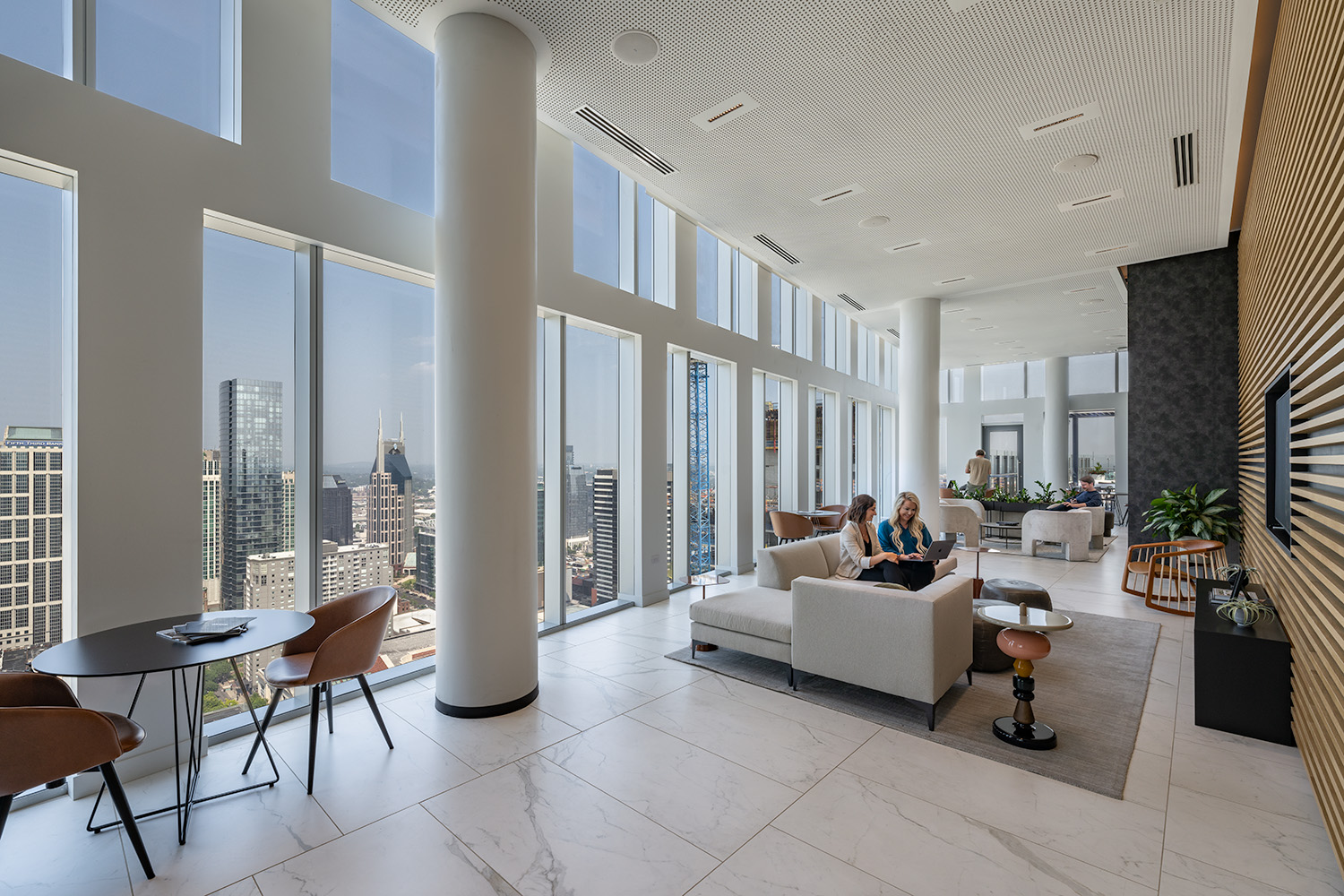 Alcove residential tower in Nashville by Goettsch Partners 谷德设计网