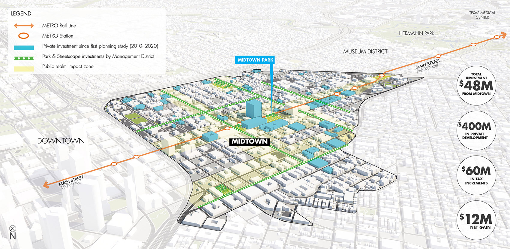2022 ASLA URBAN DESIGN AWARD OF HONOR Midtown Park / Design