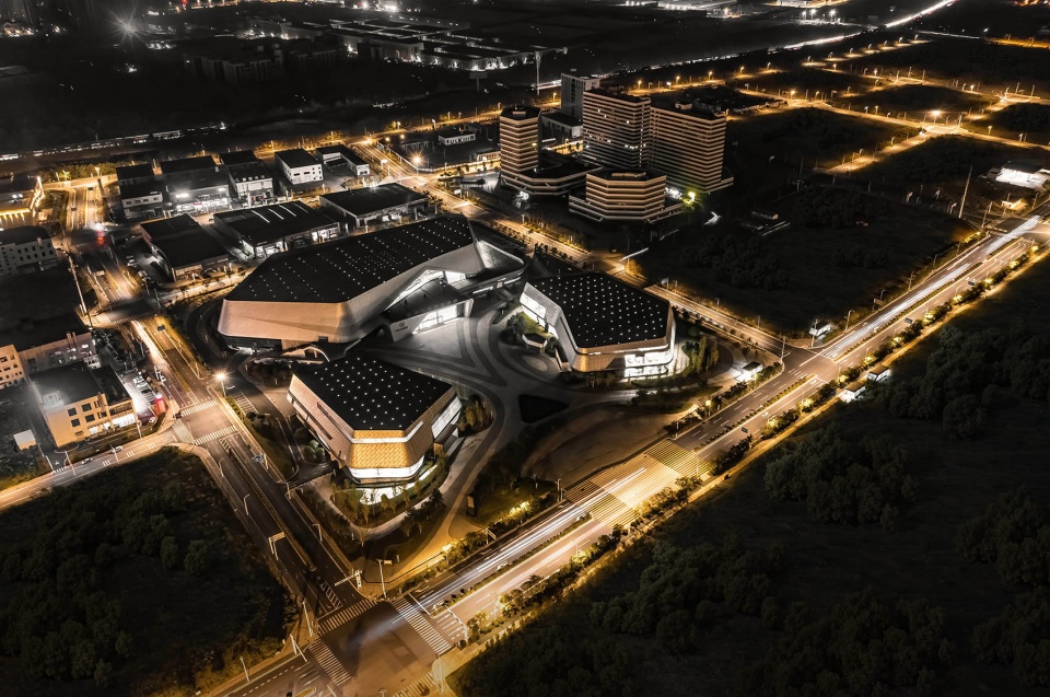 Masterplan design exploration of zhuzhou auto expo park trading center by cmie luo jin studio